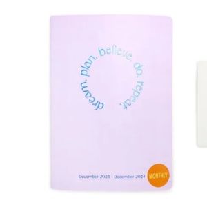 Designworks Ink 2024 Dream Plan Believe Flex Leatherette Planner